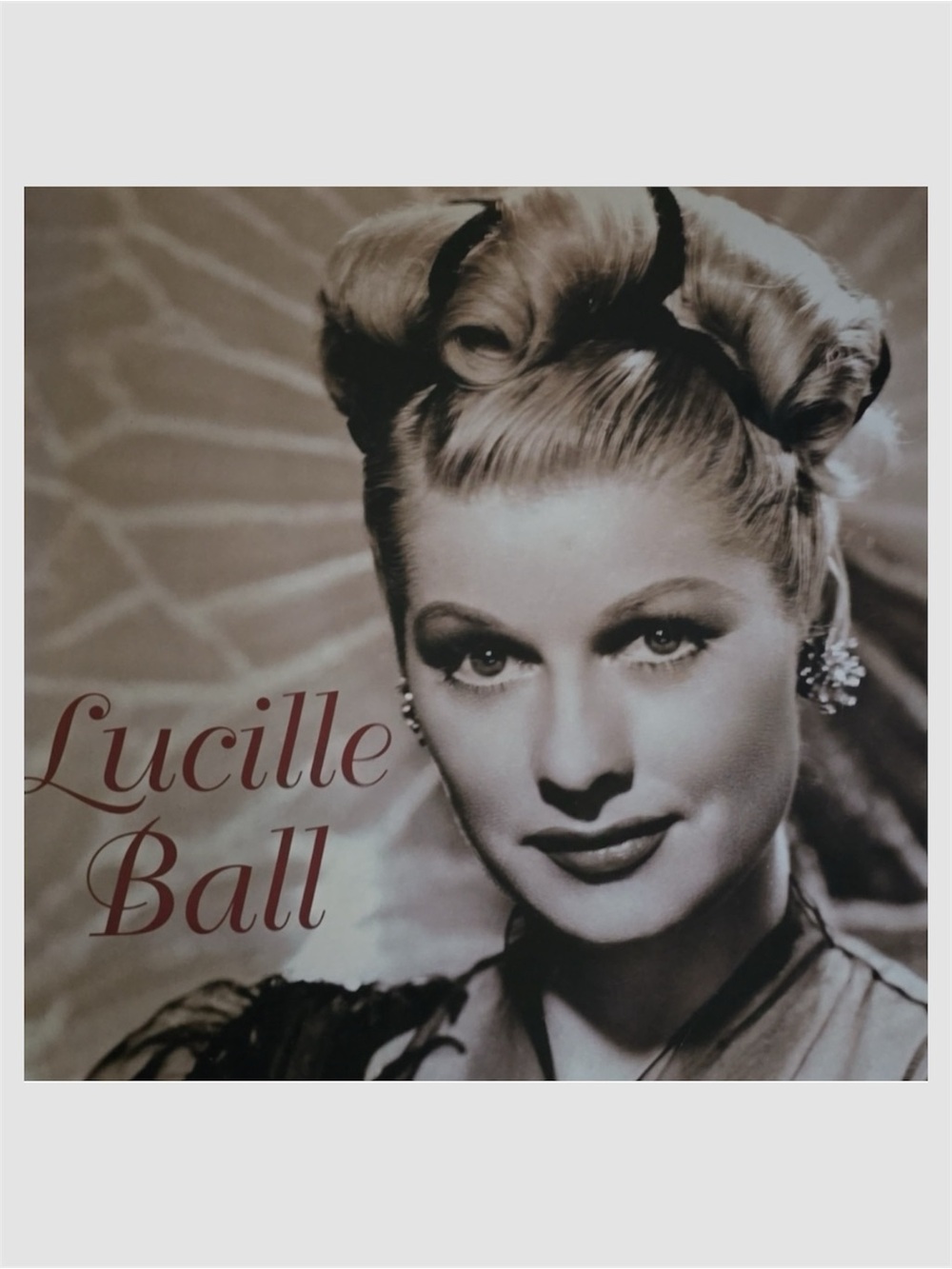 Lucille Ball Hardcover Coffee Book Such  A Fun Book Many Photo Pictures Film
